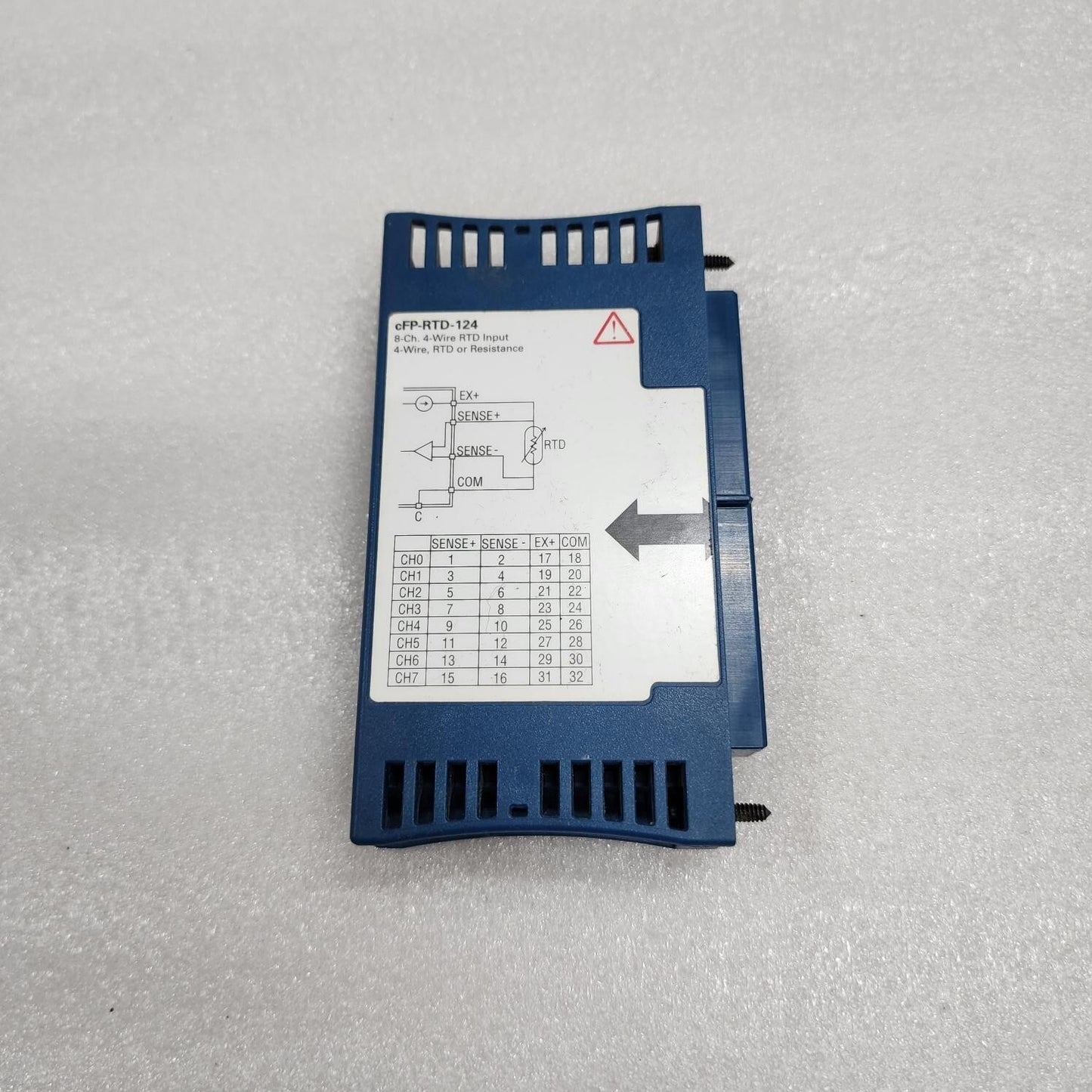 NATIONAL INSTRUMENTS CFP-RTD-124 RTD MODULE 187208G-02