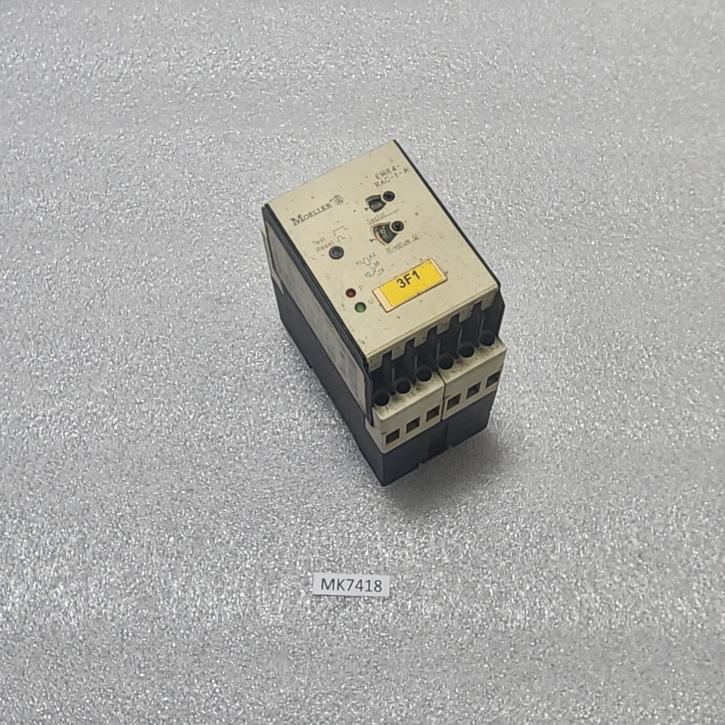 MOELLER EMR4-RAC-1-A INSULATION MONITORING RELAY 24-240VAC/DC
