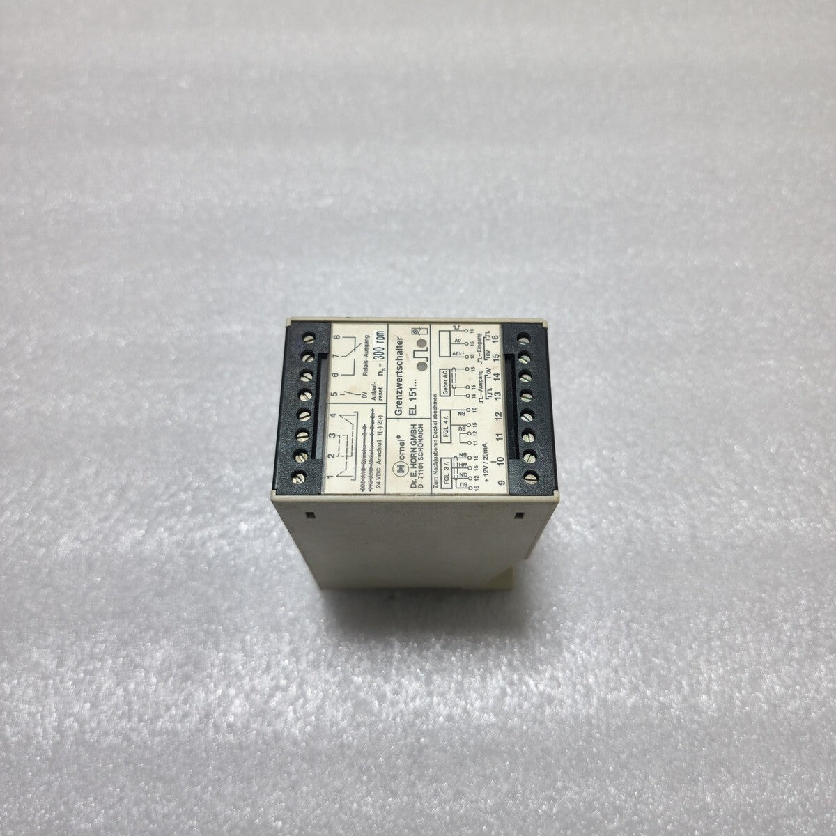 HORNEL EL151023/47 EL151 GRENZWERTSCHALTER LIMIT SWITCH MODULE | 101955