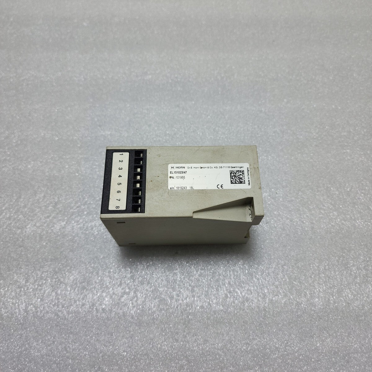 HORNEL EL151023/47 EL151 GRENZWERTSCHALTER LIMIT SWITCH MODULE | 101955