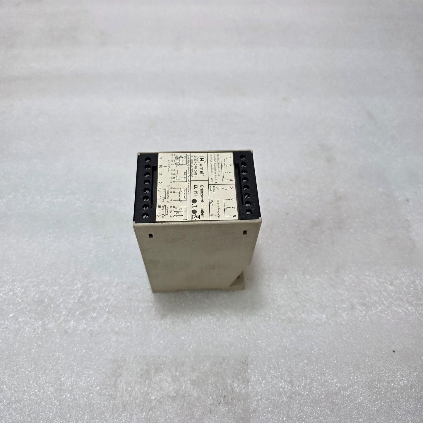HORNEL EL151023/47 EL151 GRENZWERTSCHALTER LIMIT SWITCH MODULE | 101955
