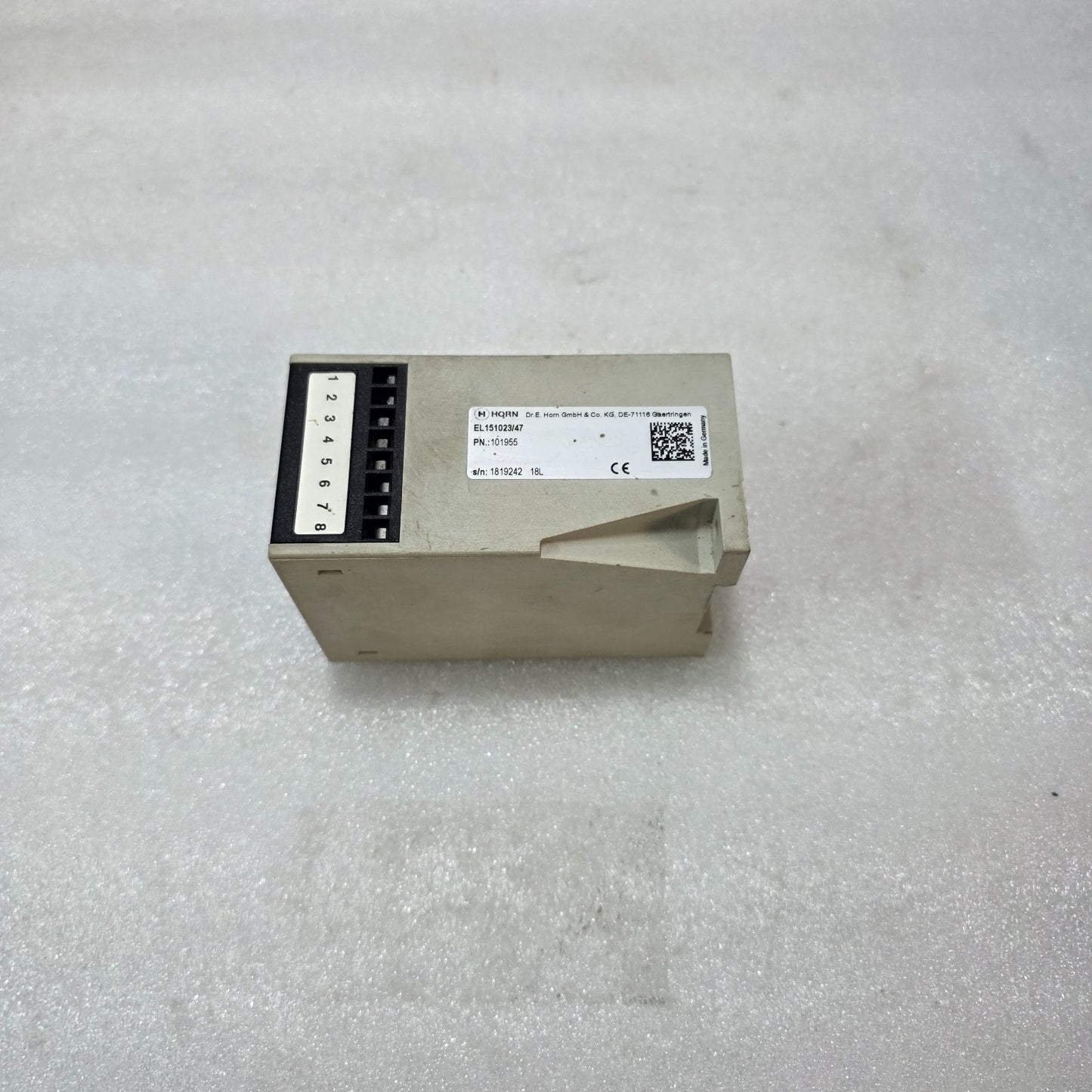 HORNEL EL151023/47 EL151 GRENZWERTSCHALTER LIMIT SWITCH MODULE | 101955