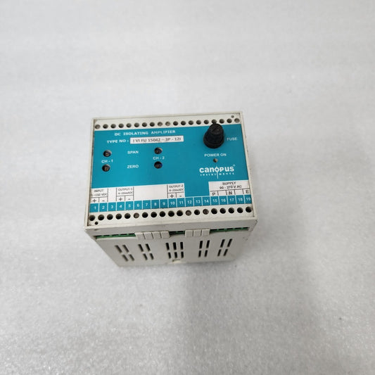 CANOPUS I VI FU 15042-3P-12I DC ISOLATING AMPLIFIER 90-270V AC