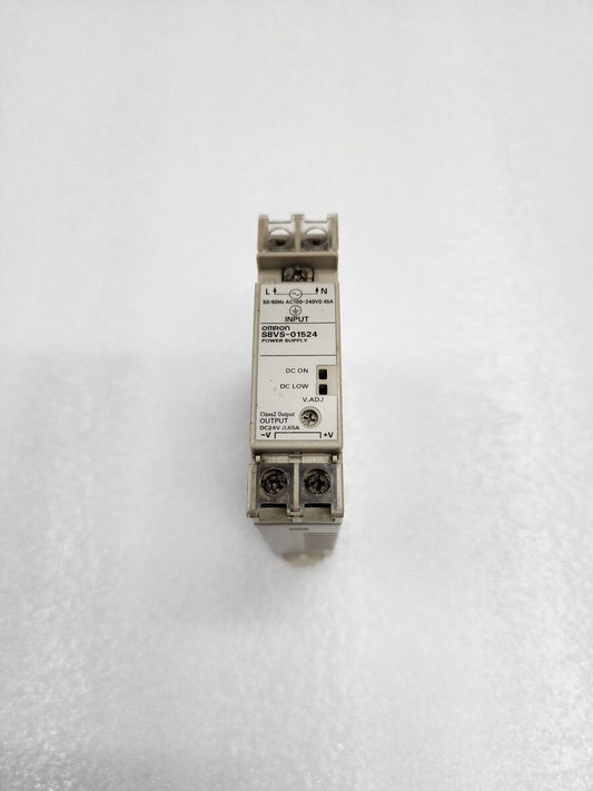 OMRON S8VS-01524 POWER SUPPLY 24VDC 0.65A