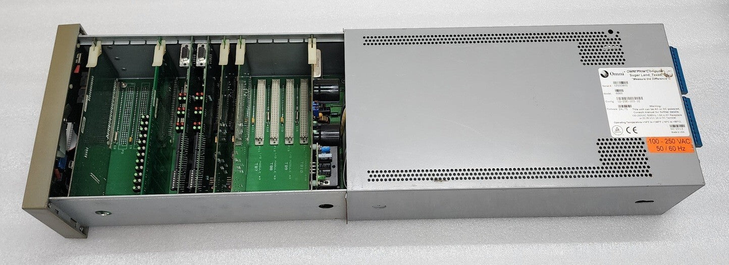 OMNI FLOW COMPUTERS 6000 CONFIGURATION 1D-2SE-1ED-1E FIRMWARE 24.75