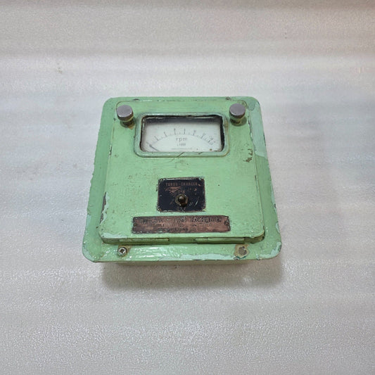 MARINE TURBO-CHARGER TACHOMETER PANEL RPM METER CONTROL UNIT INDUSTRIAL SHIP ENG