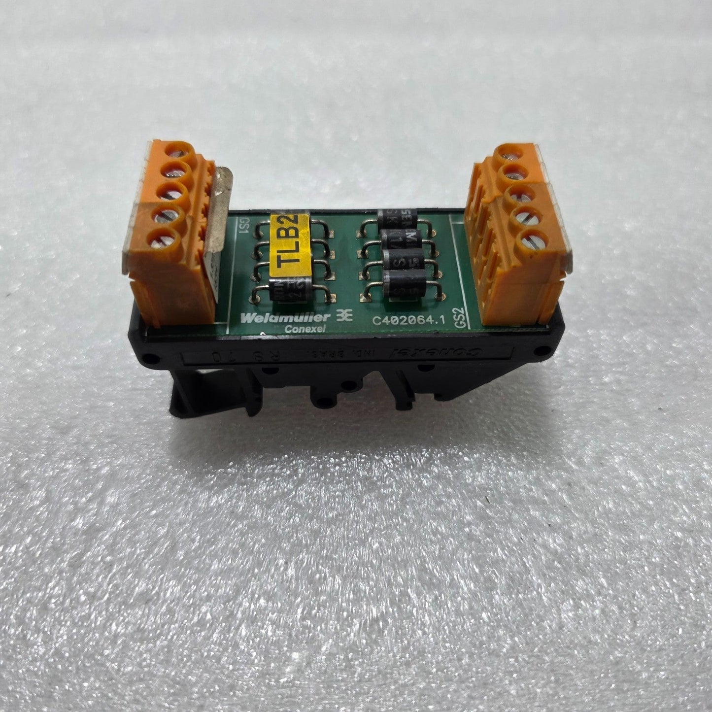 WEIDMÜLLER / CONEXEL DIODE TERMINAL MODULE – C402064.1 (TLB2)