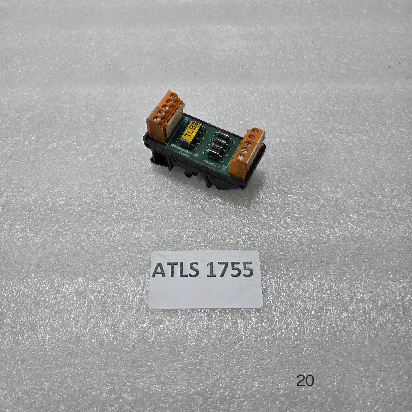 WEIDMÜLLER / CONEXEL DIODE TERMINAL MODULE – C402064.1 (TLB2)