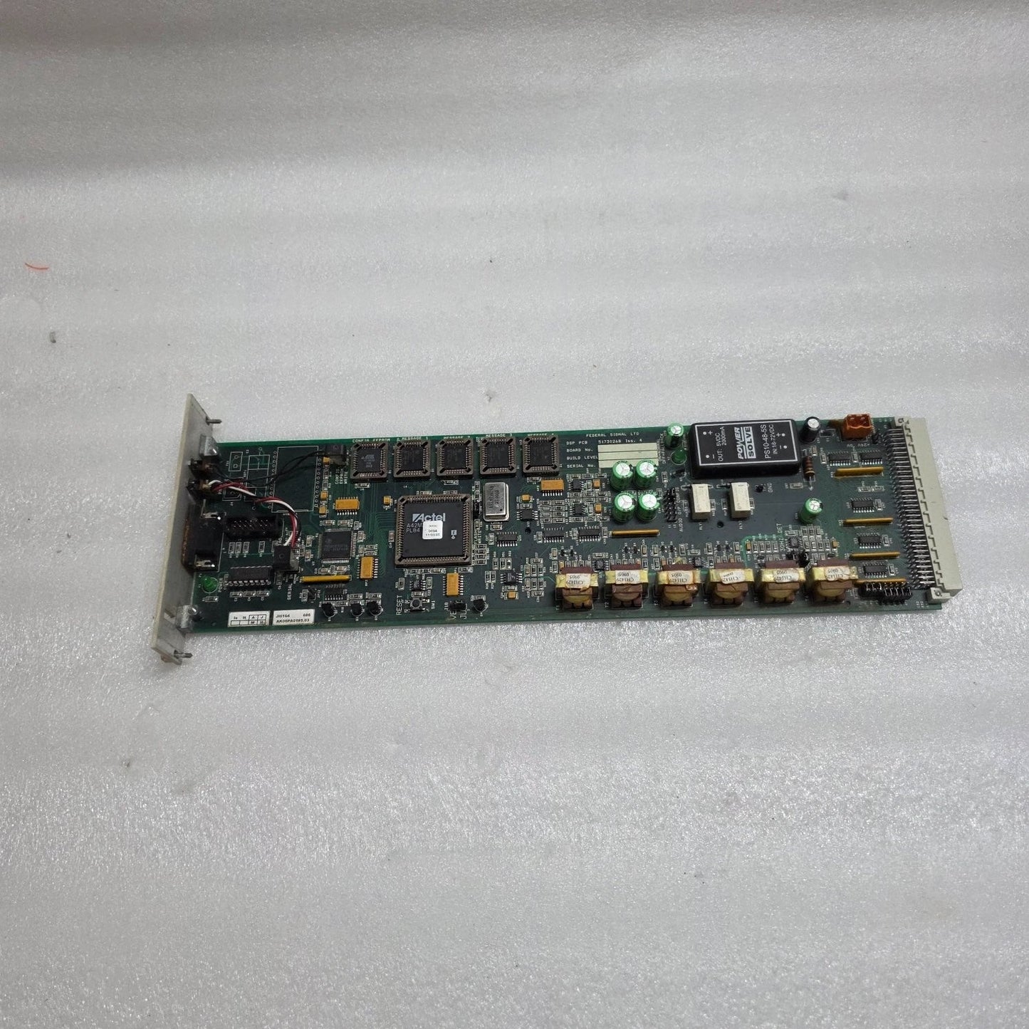 FEDERAL SIGNAL 513026B ISS 4 DSP CARD AK06PA01 5.03