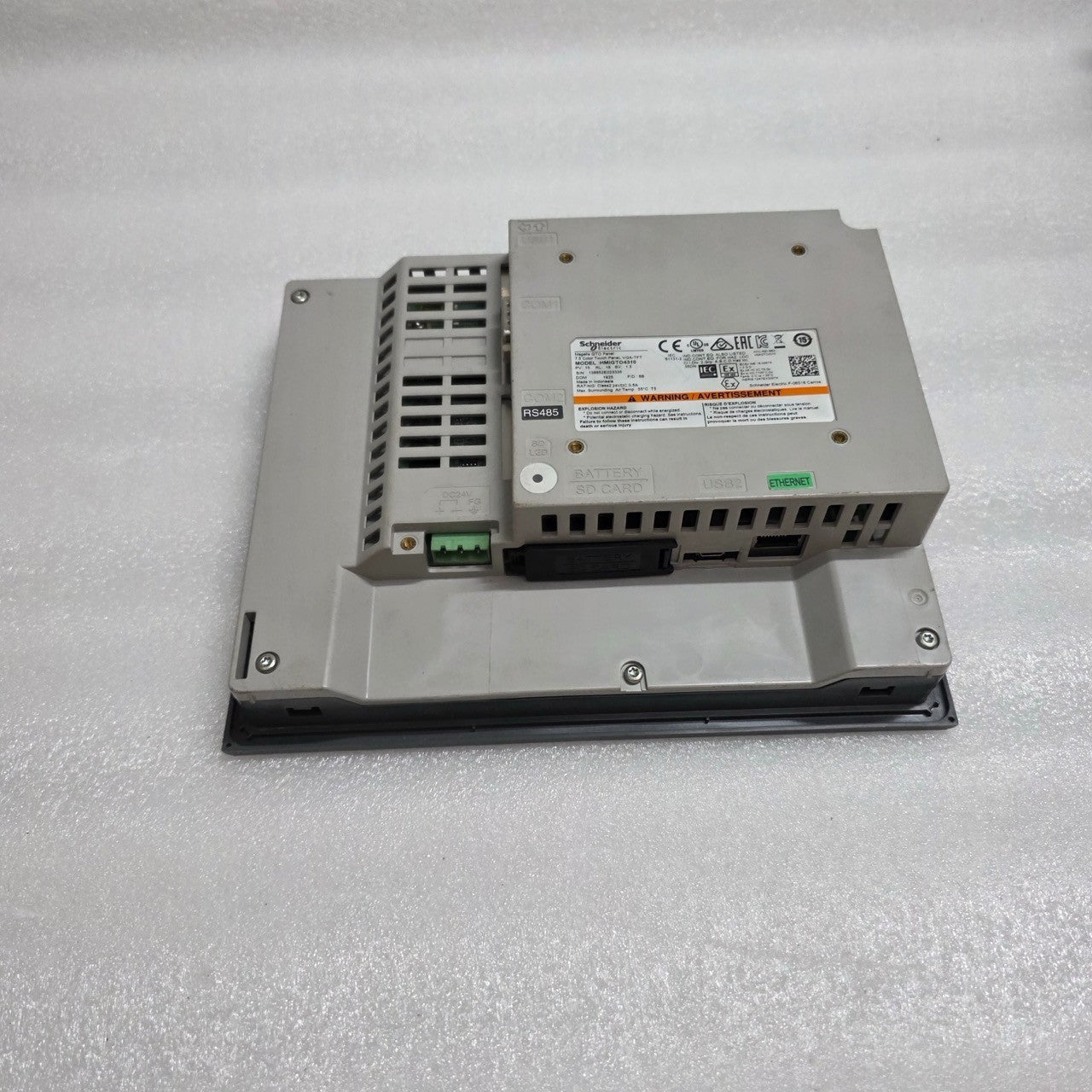 SCHNEIDER ELECTRIC HMIGTO4310 7.5-INCH ADVANCED TOUCHSCREEN PANEL HMI 24VDC