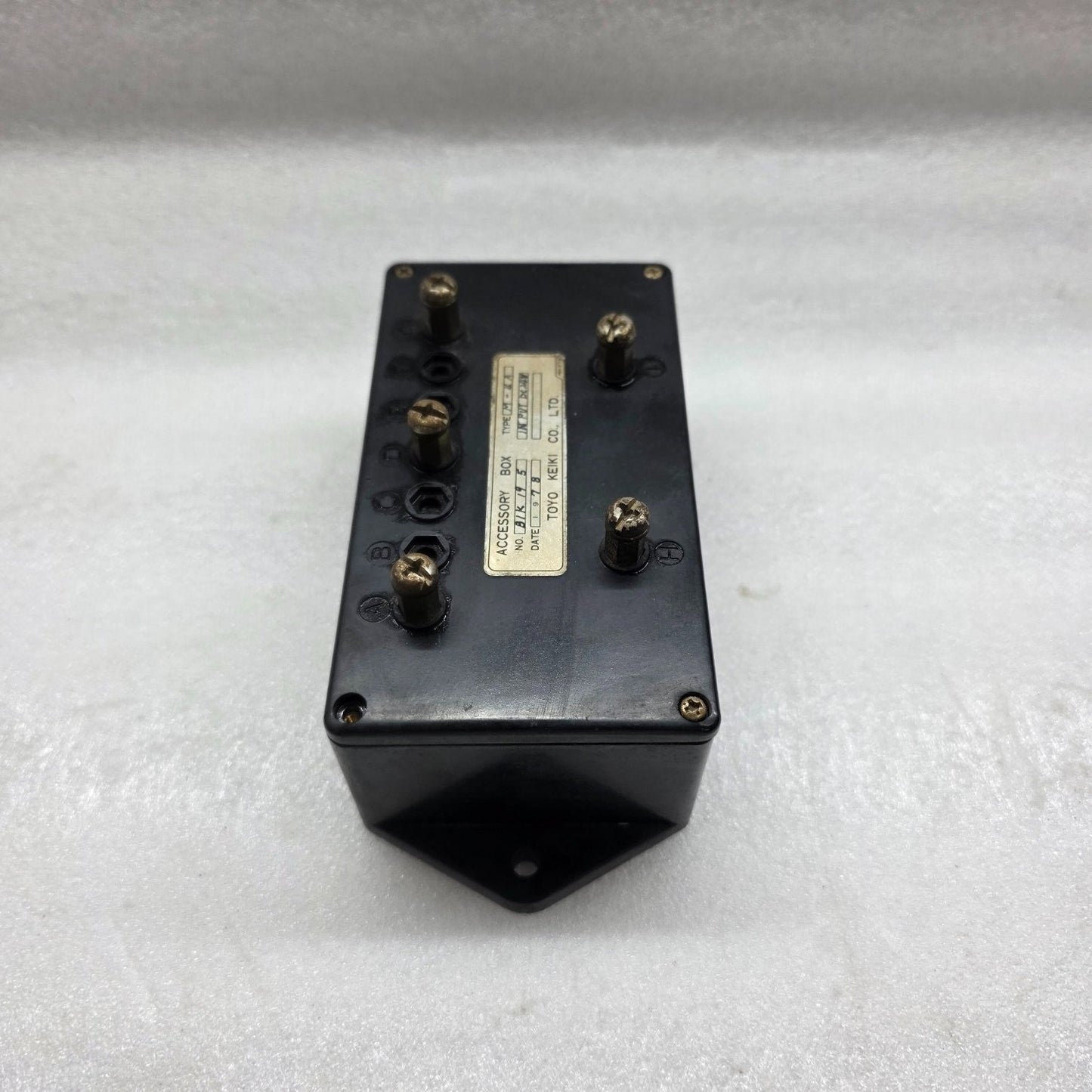 TOYO KEIKI M-4A ACCESSORY BOX 24VDC