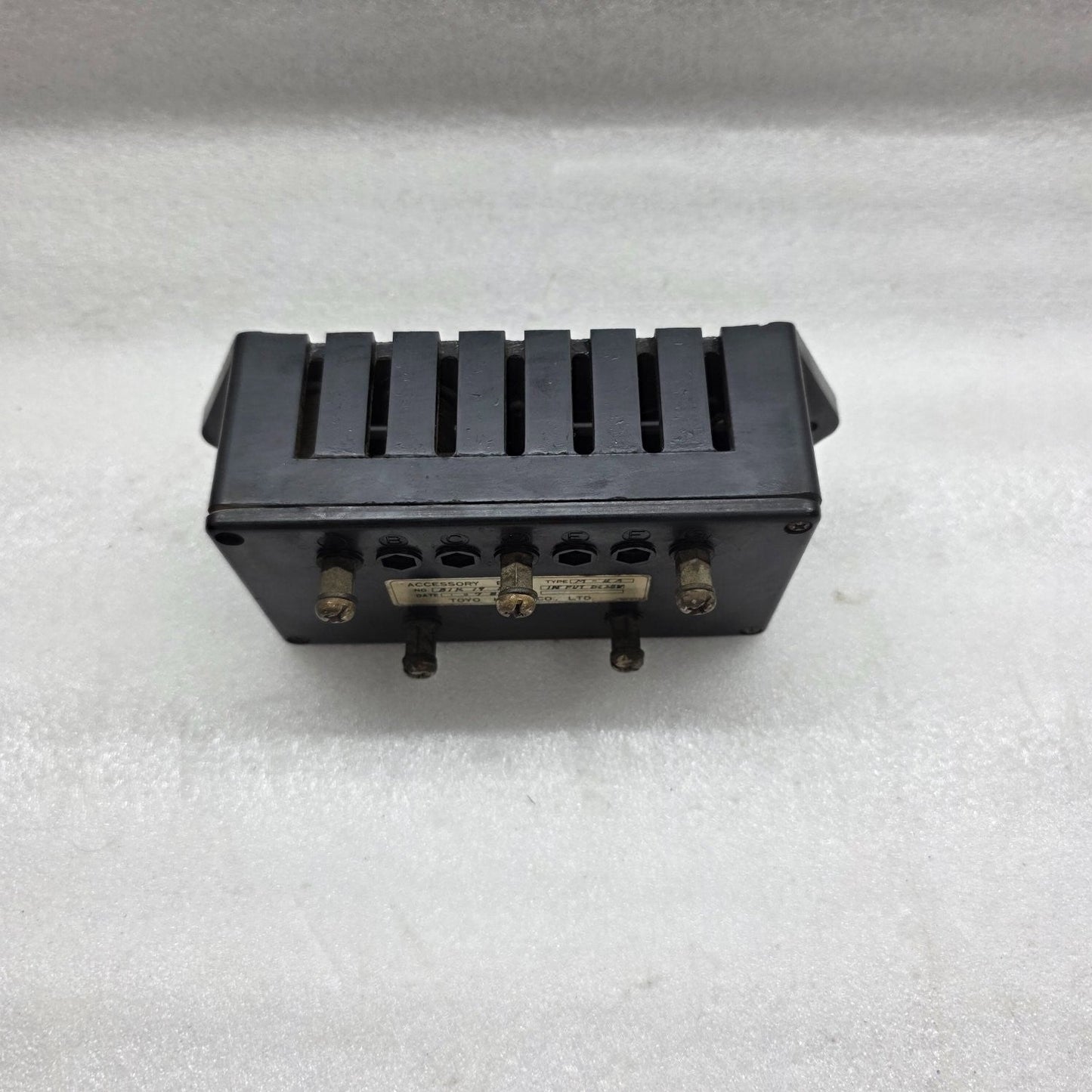 TOYO KEIKI M-4A ACCESSORY BOX 24VDC