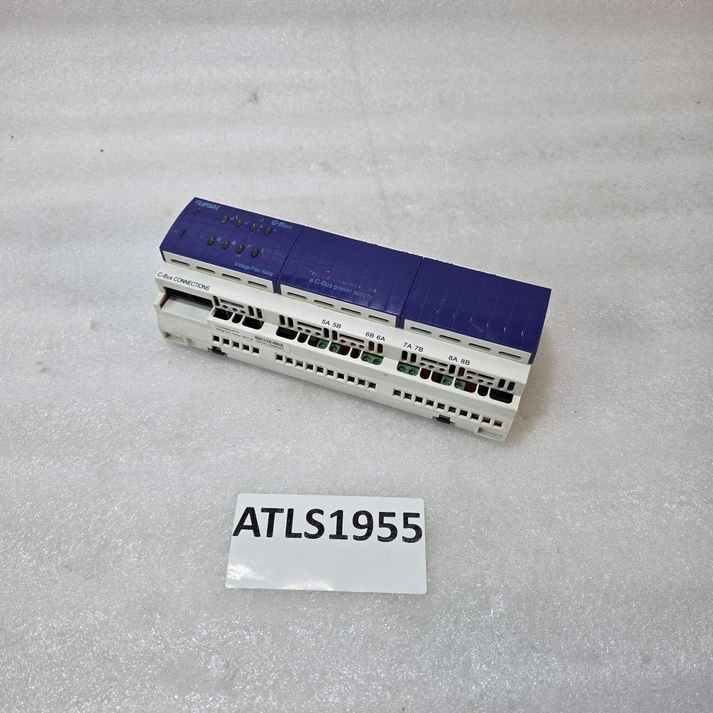 CLIPSAL C-BUS L5508RVF 8 CHANNEL RELAY MODULE 240V 10A LIGHTING CONTROL UNIT