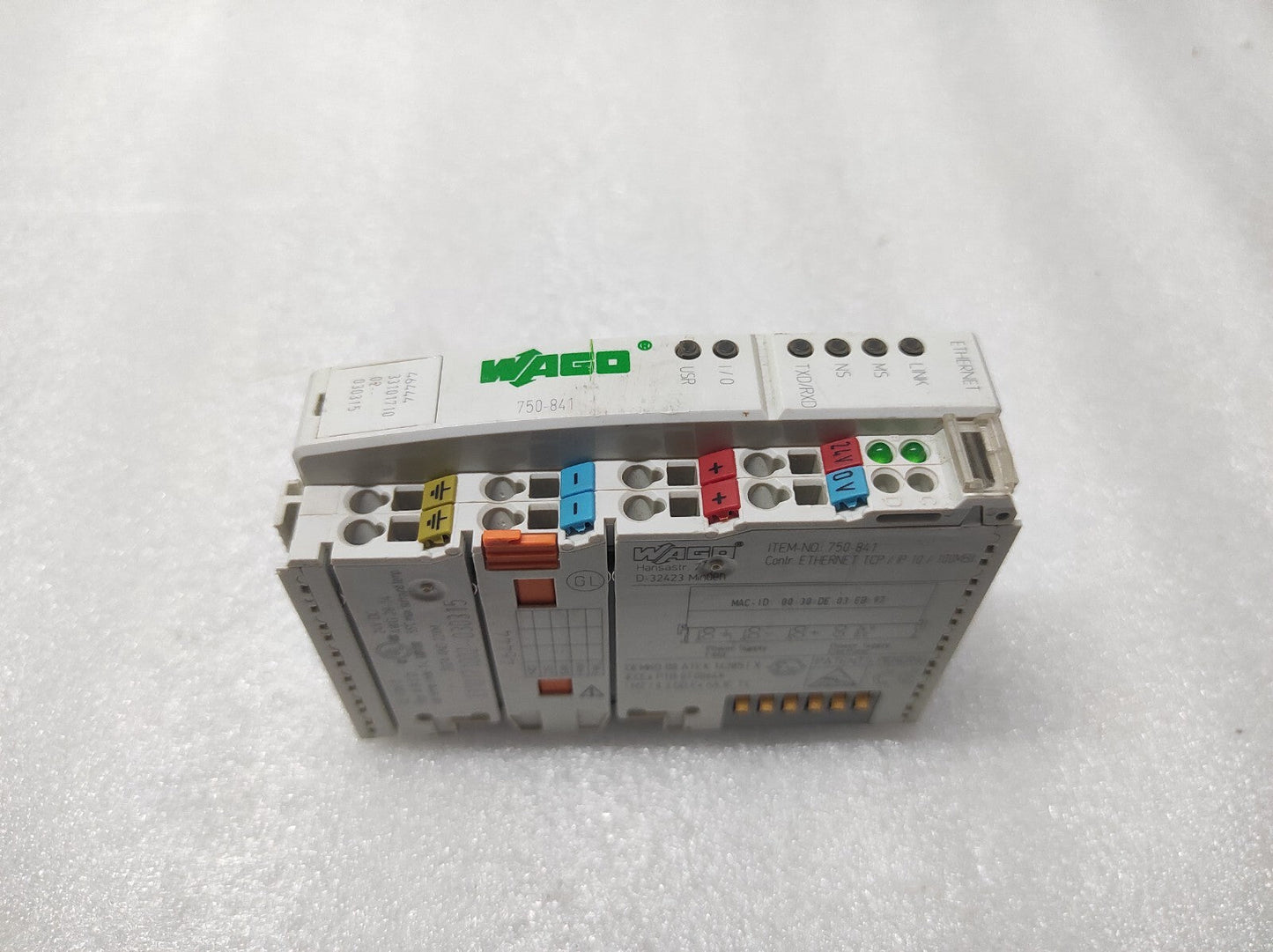 WAGO 750-841 ETHERNET SWITCH