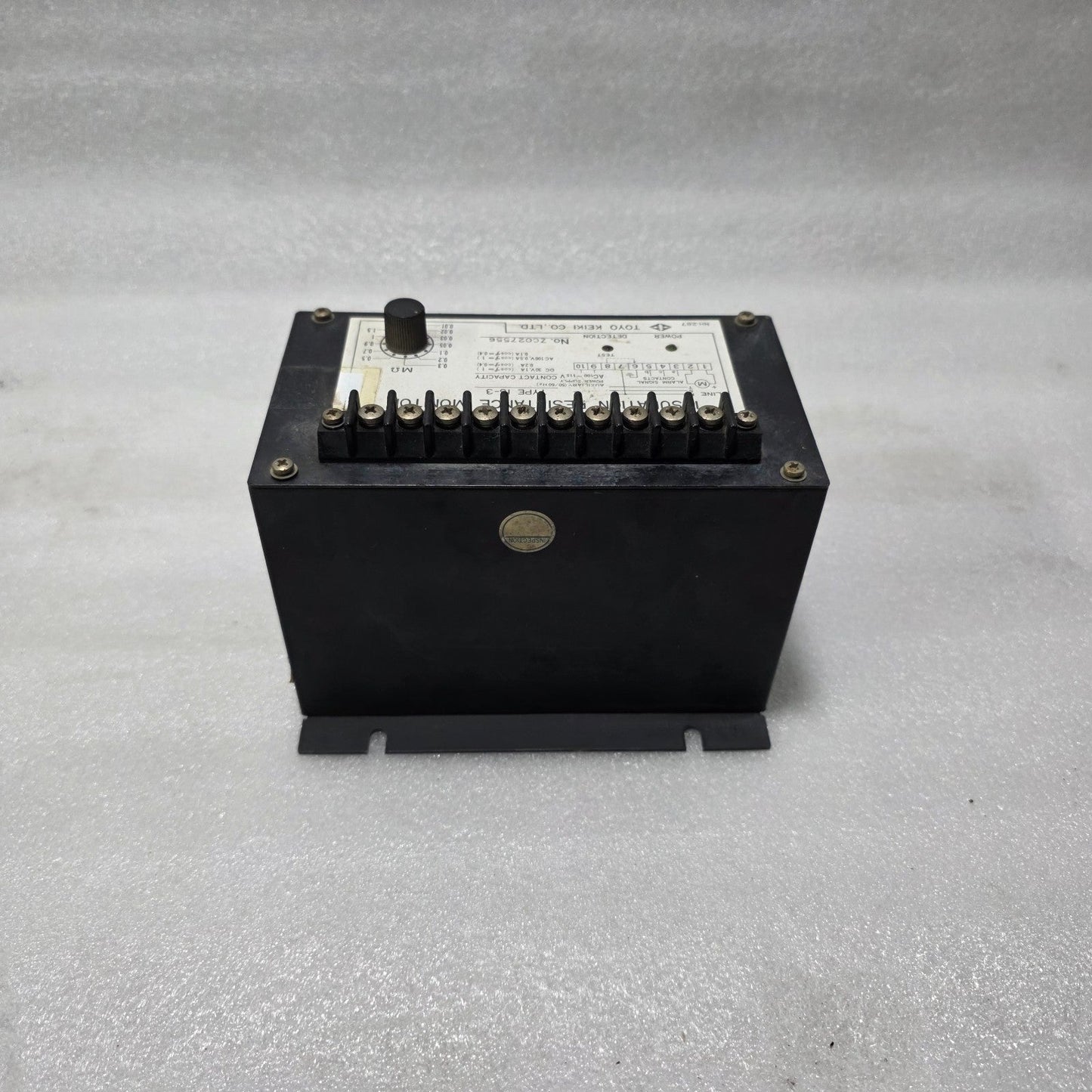 TOYO KEIKI IS-3 INSULATION RESISTANCE MONITOR | ADJUSTABLE 0.01–1.5 MΩ