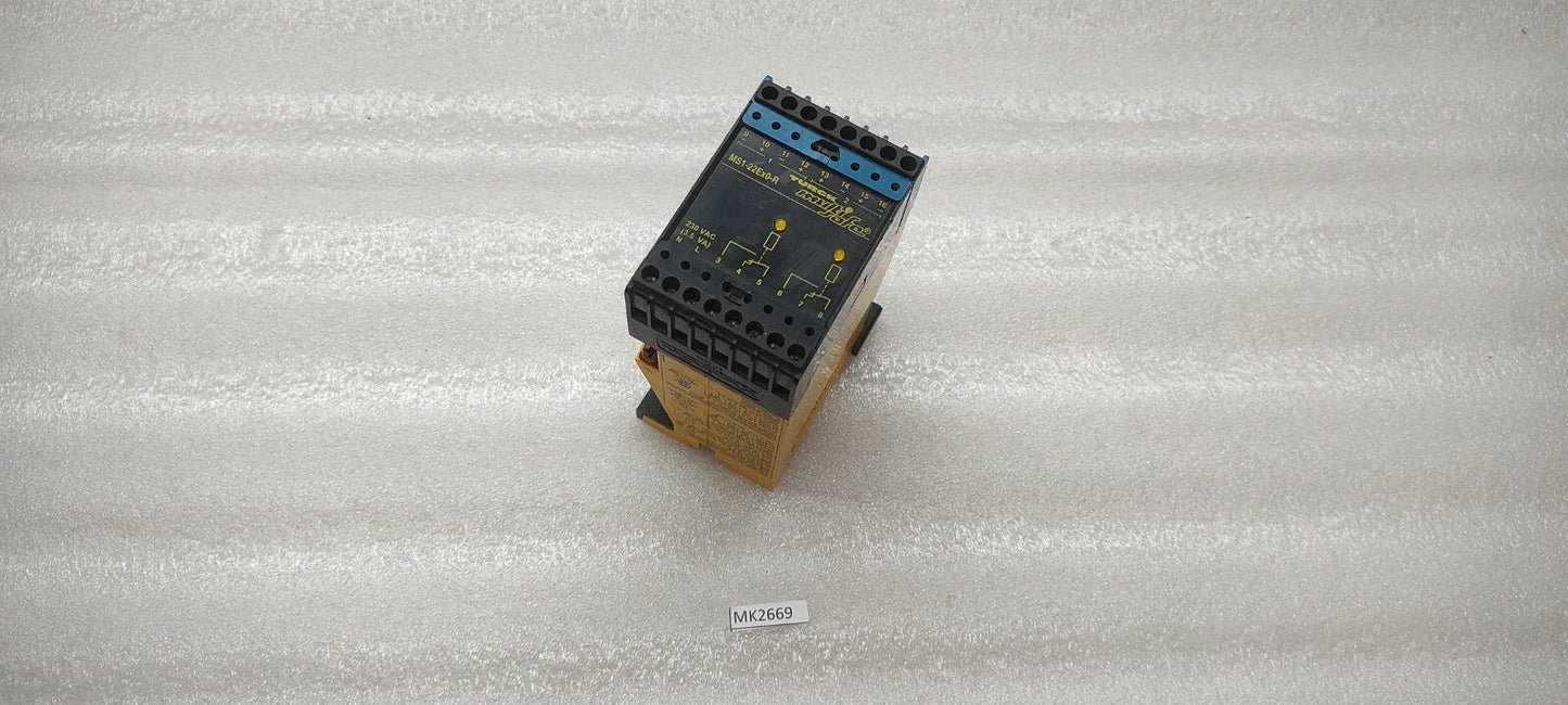 TURCK MS1-22EX0-R SWITCHING AMPLIFIER 230VAC