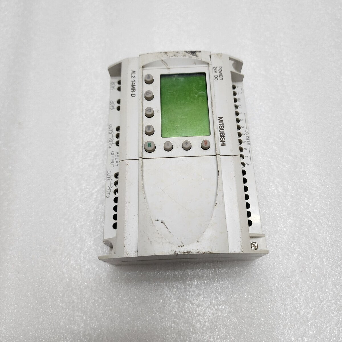 MITSUBISHI AL2-14MR-D APLHA 2 LOGIC MODULE AL214MRD