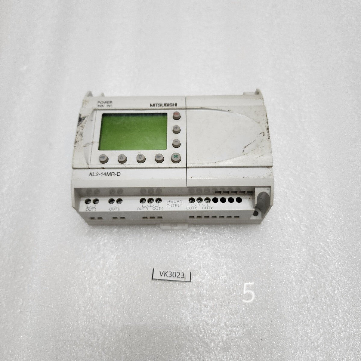MITSUBISHI AL2-14MR-D APLHA 2 LOGIC MODULE AL214MRD
