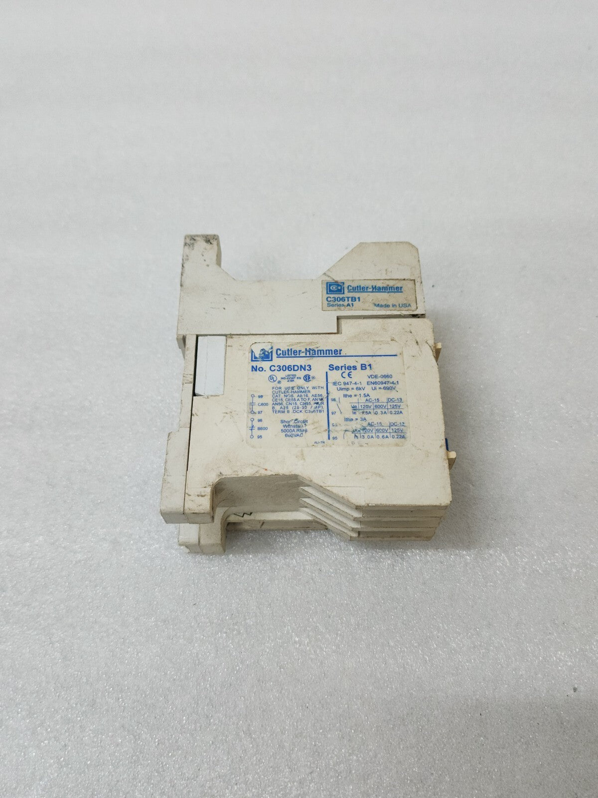 CUTLER HAMMER EATON C306DNY1B LIEBERT 124547P1 H2112B LOT OF 2 UNIT