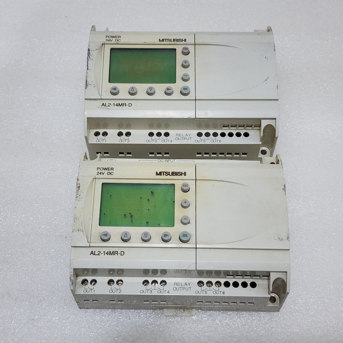 MITSUBISHI AL2-14MR-D APLHA 2 LOGIC MODULE AL214MRD