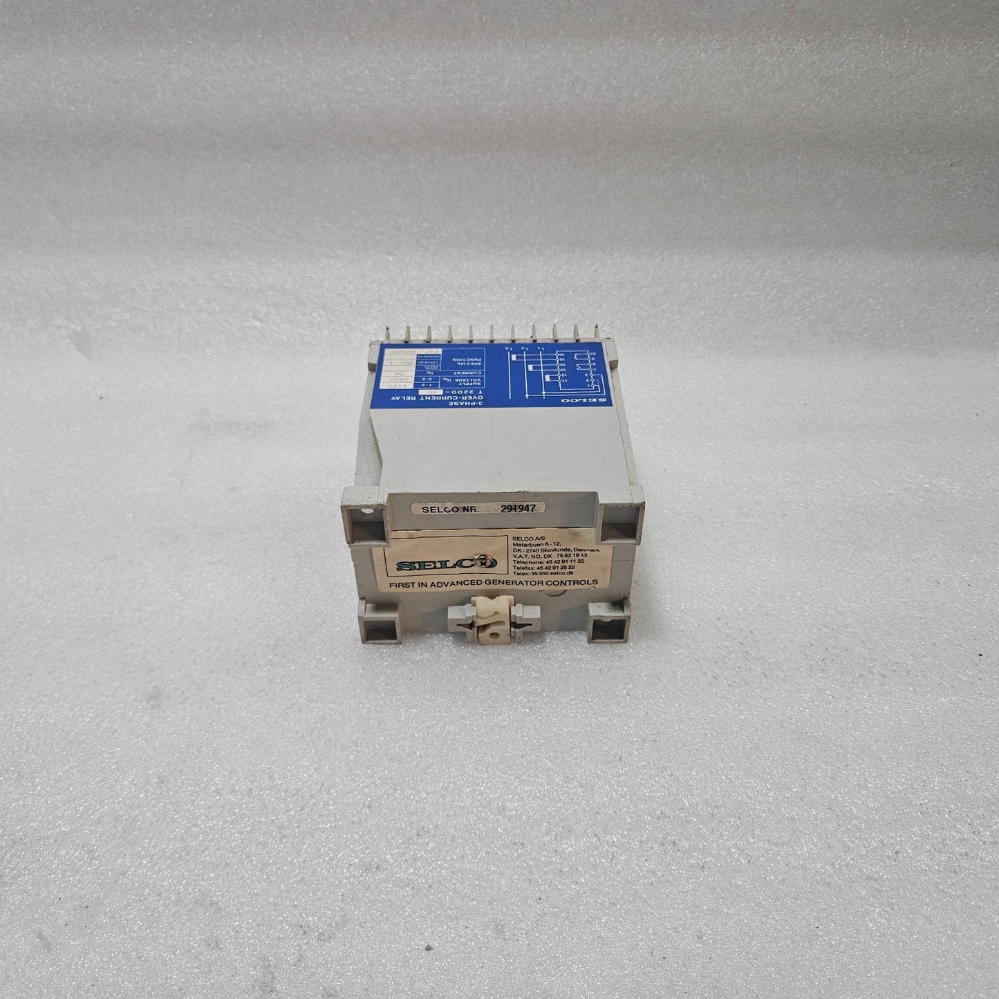 SELCO T2200-46 3-Phase Overcurrent Relay | 5A | 380 / 440V AC