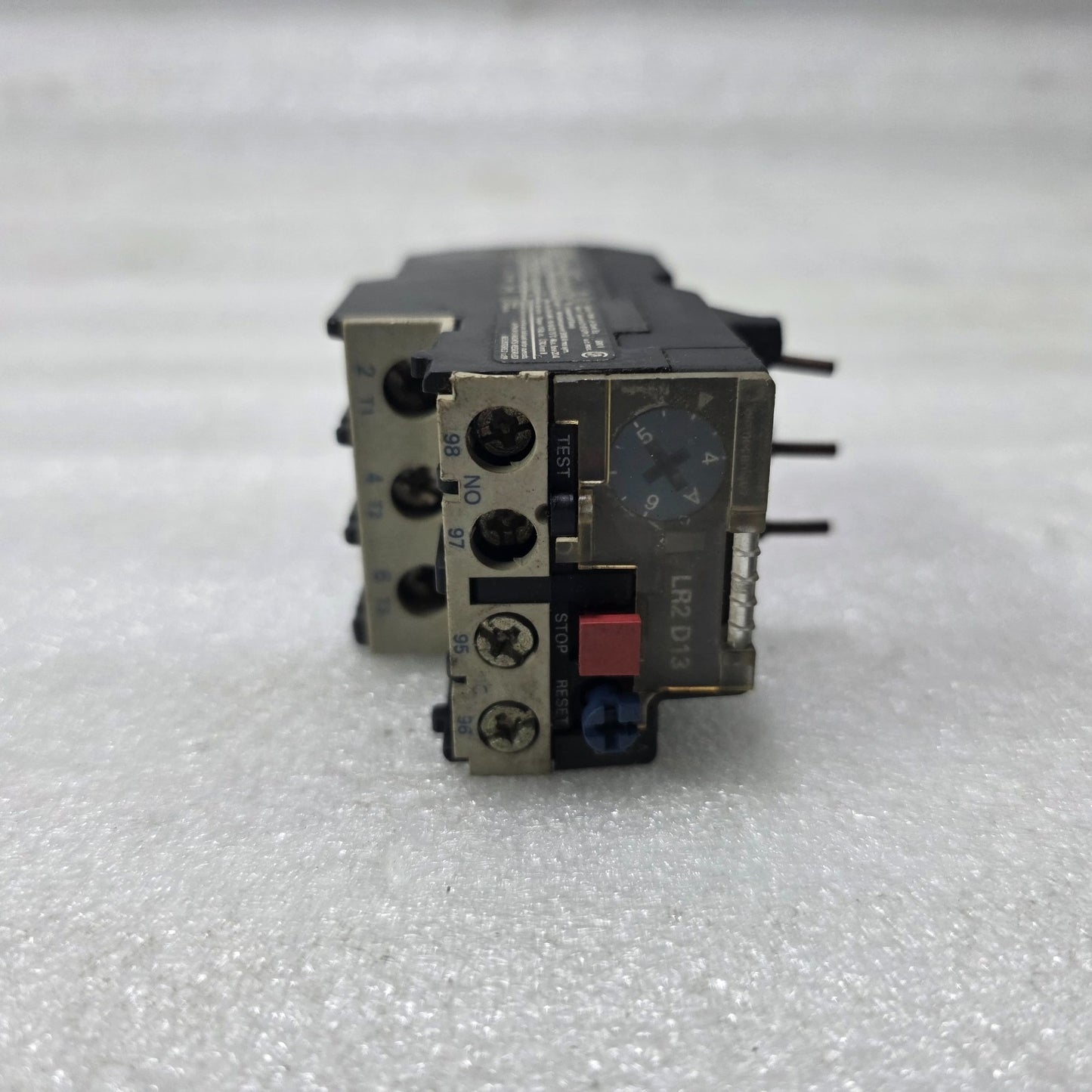 TELEMECANIQUE LR2 D1310 THERMAL OVERLOAD RELAY 4–6A MOTOR PROTECTION RELAY