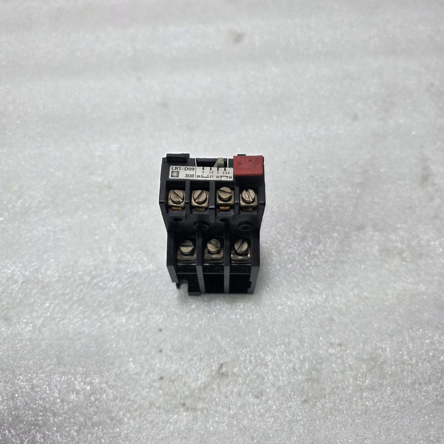 TELEMECANIQUE LR1-D09308 THERMAL OVERLOAD RELAY 2.5–4A MOTOR PROTECTION RELAY