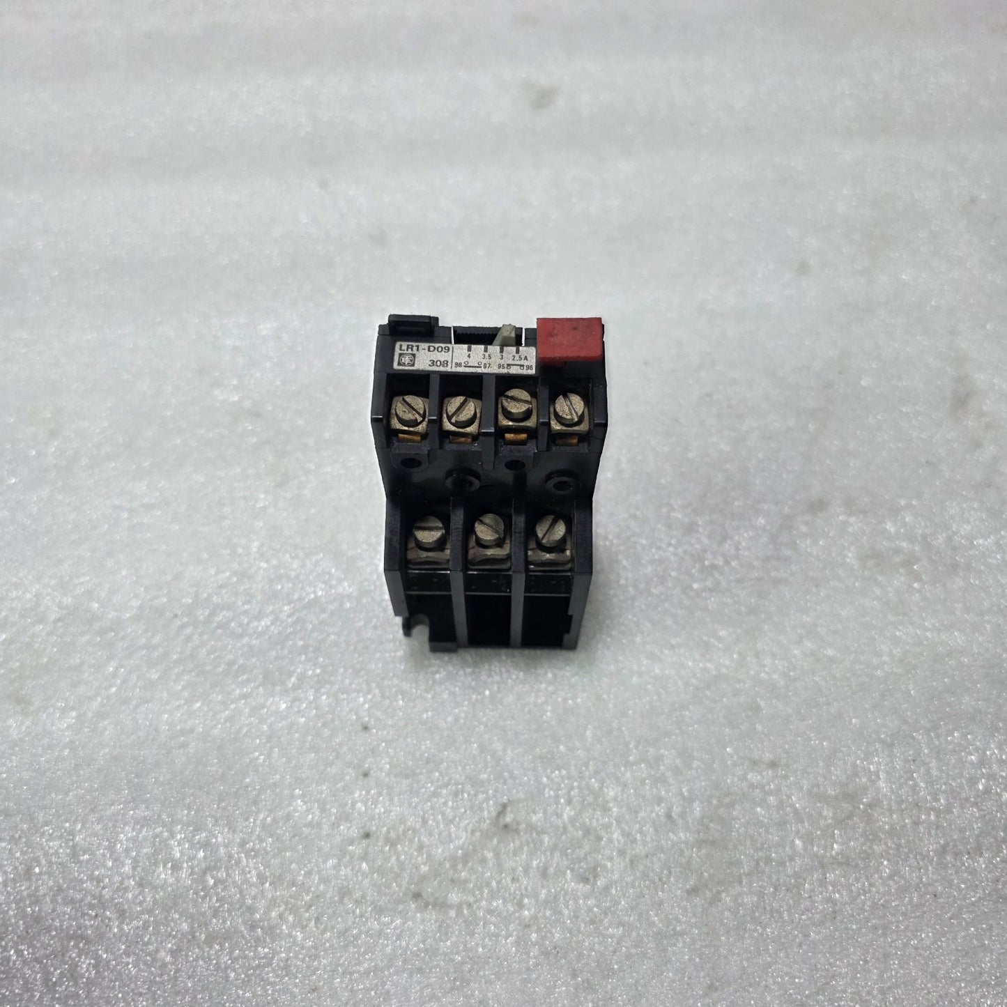 TELEMECANIQUE LR1-D09308 THERMAL OVERLOAD RELAY 2.5–4A MOTOR PROTECTION RELAY