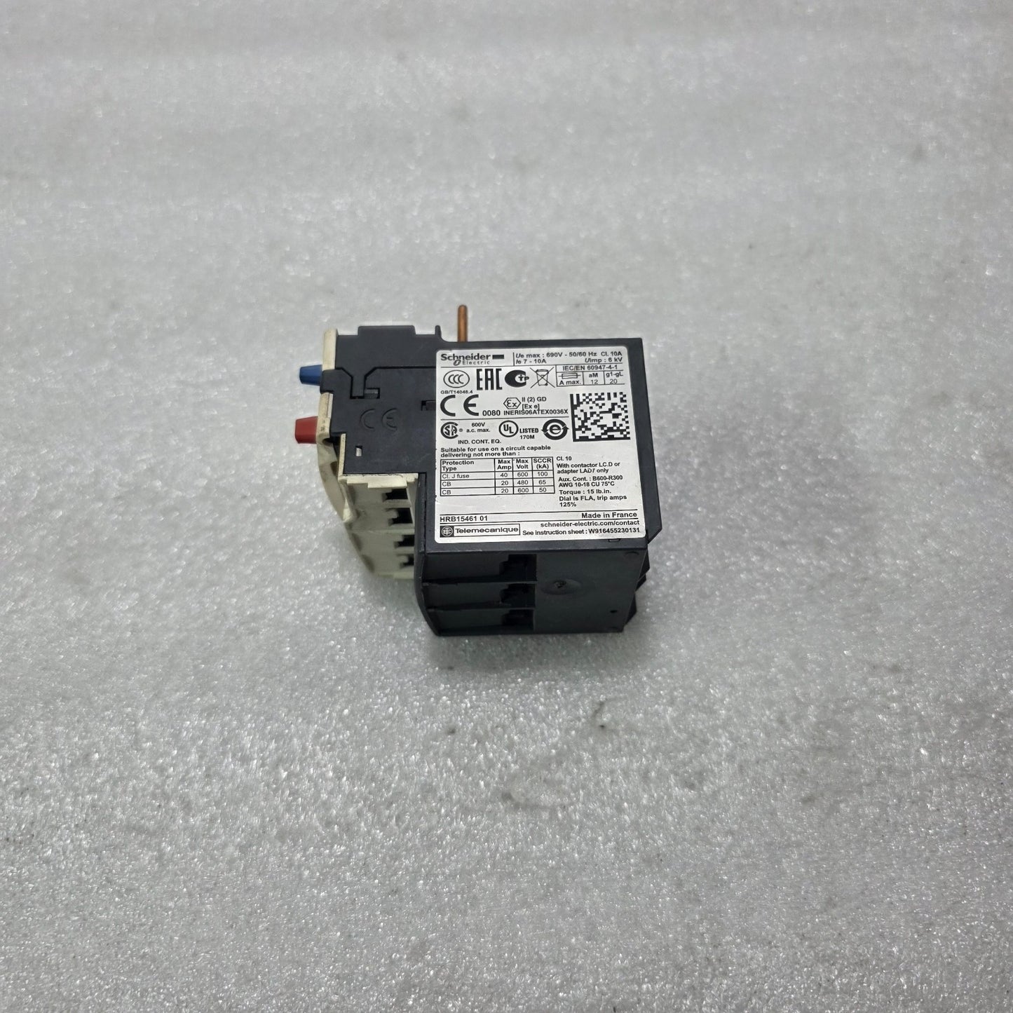 S ELECTRIC CA3KN40BD AUXILIARY CONTROL RELAY CONTACTOR 24V DC 4NO