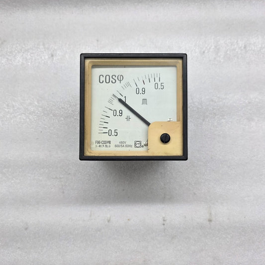 YT F96-COSθB POWER FACTOR METER 0.5C - 1 - 0.5L 480-600V/5A