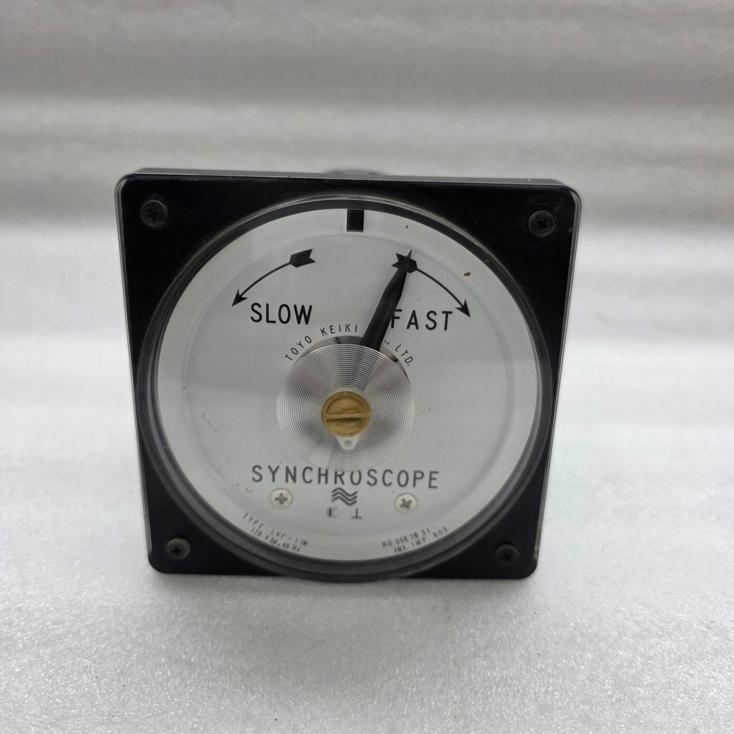 TOYO KEIKI LVF-11N SYNCHRO SCOPE 110V