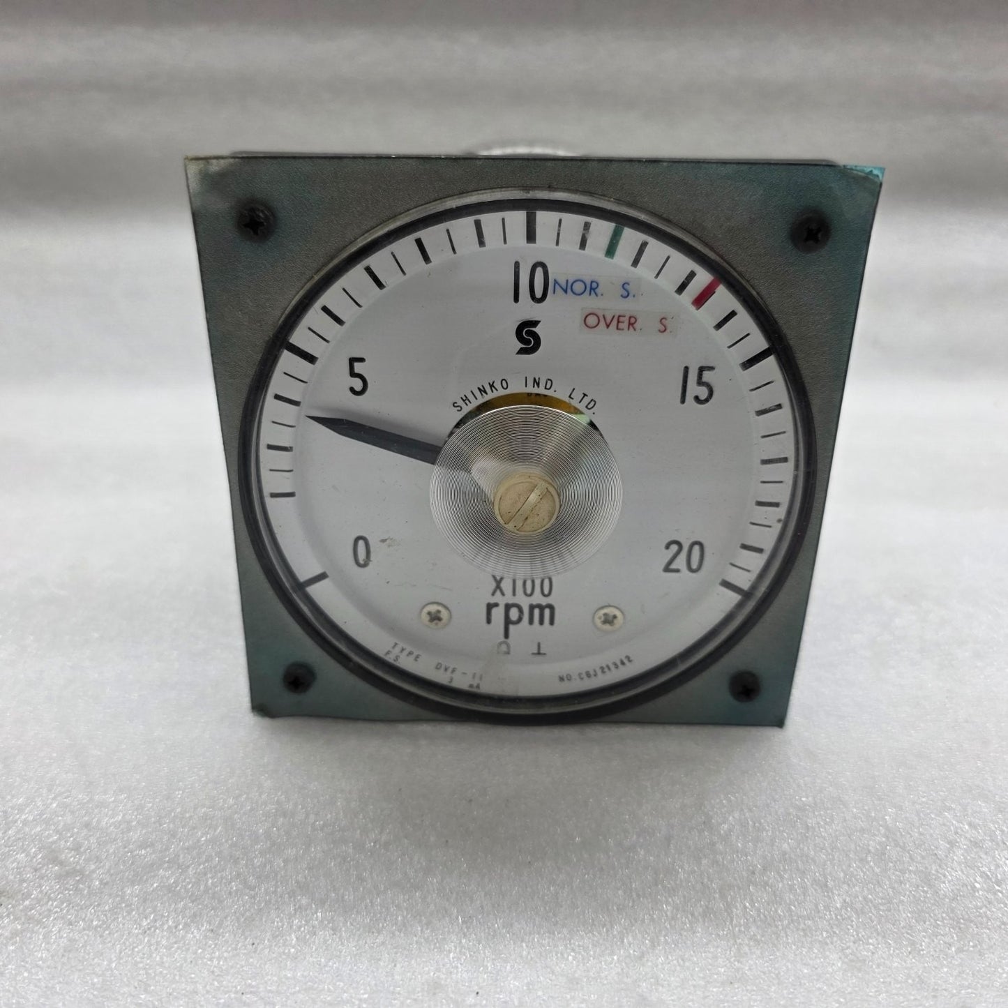 SHINKO DVF-11 ANALOG RPM METER