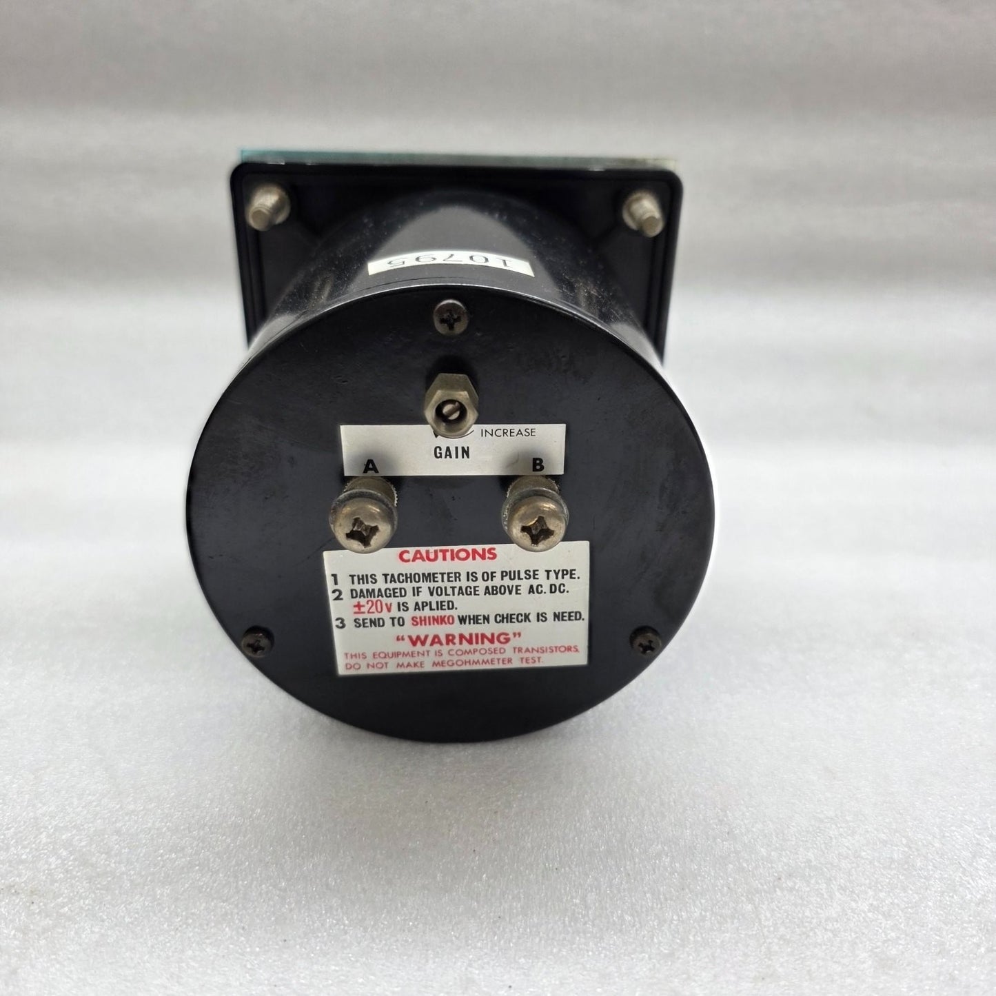 SHINKO DVF-11 ANALOG RPM METER