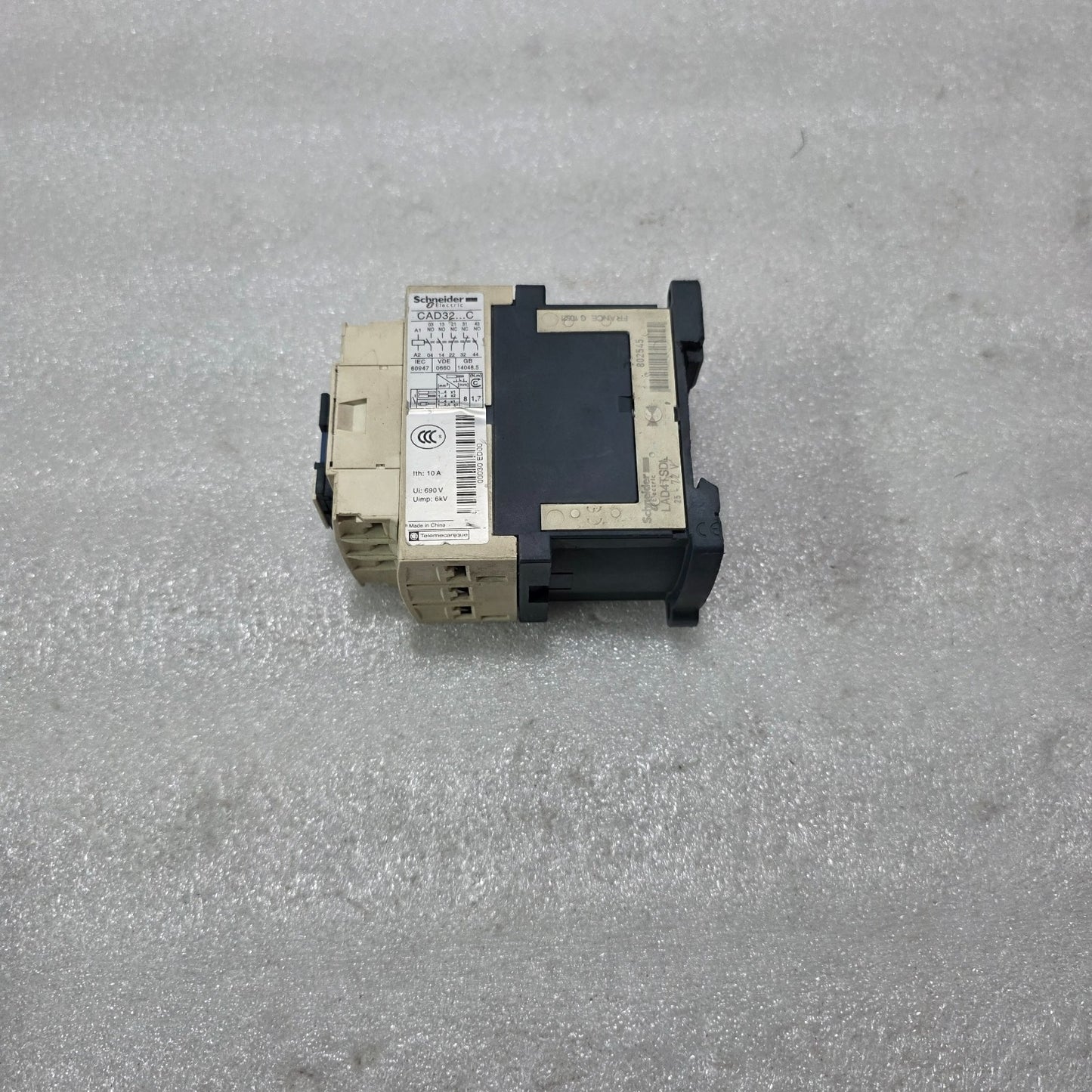 S ELECTRIC CAD32ED CONTROL RELAY 48V DC COIL 3NO+2NC
