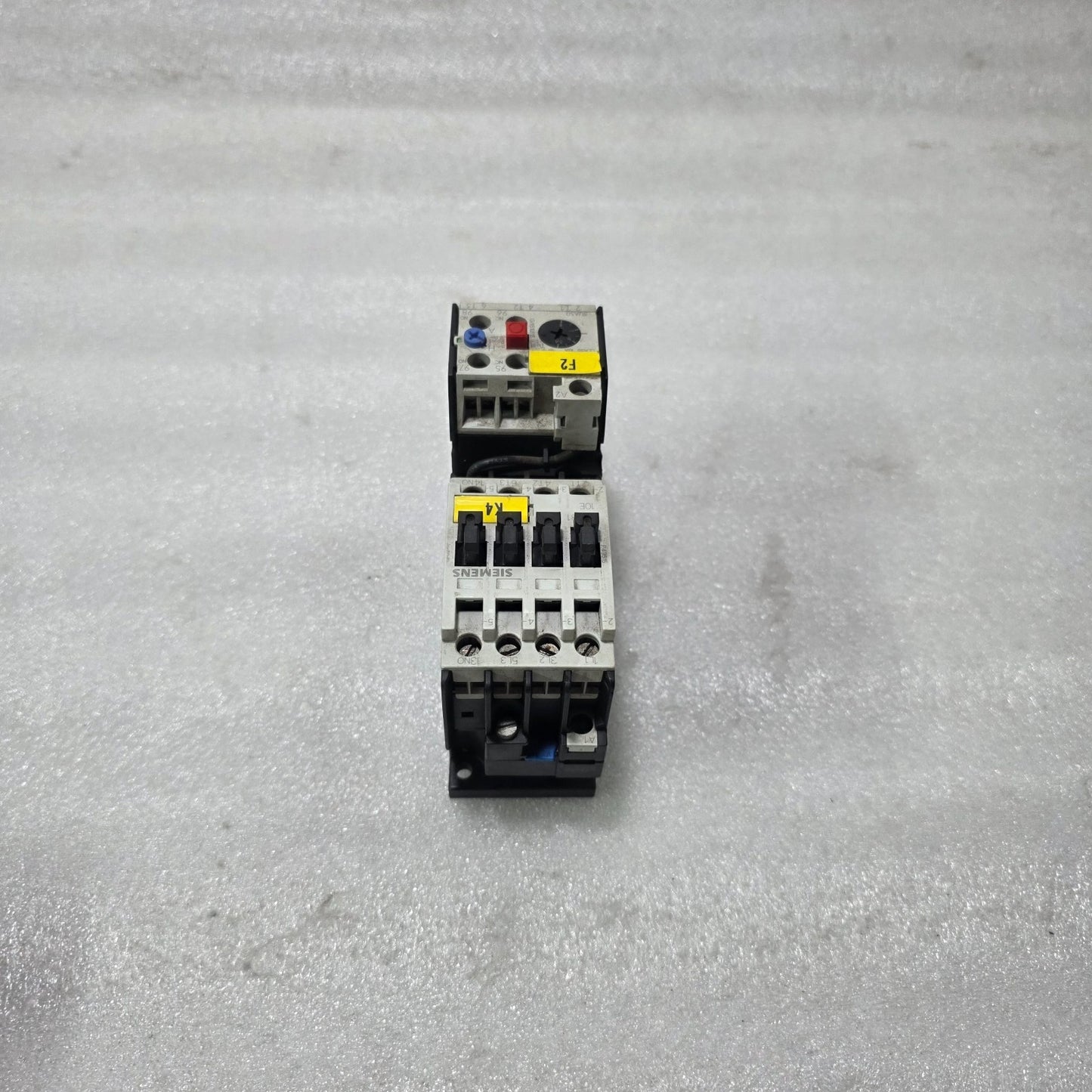 SIEMENS 3TF31 10E CONTACTOR WITH 3UA50 00-1H THERMAL OVERLOAD RELAY COMBO | 220V