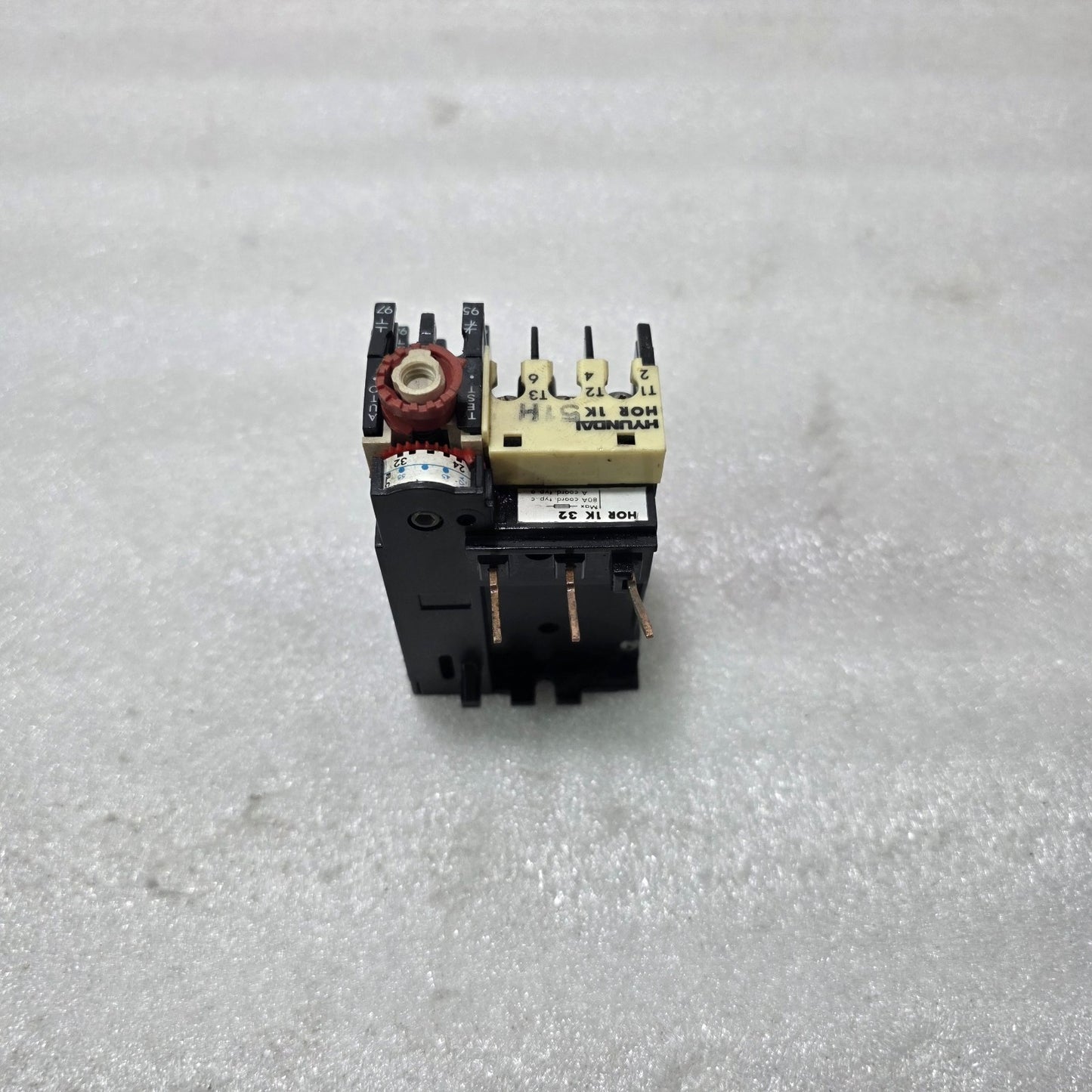 HYUNDAI HOR 1K 32 / HOR 1K32 THERMAL OVERLOAD RELAY 24A – 32A 1NO+1NC Up to 660V