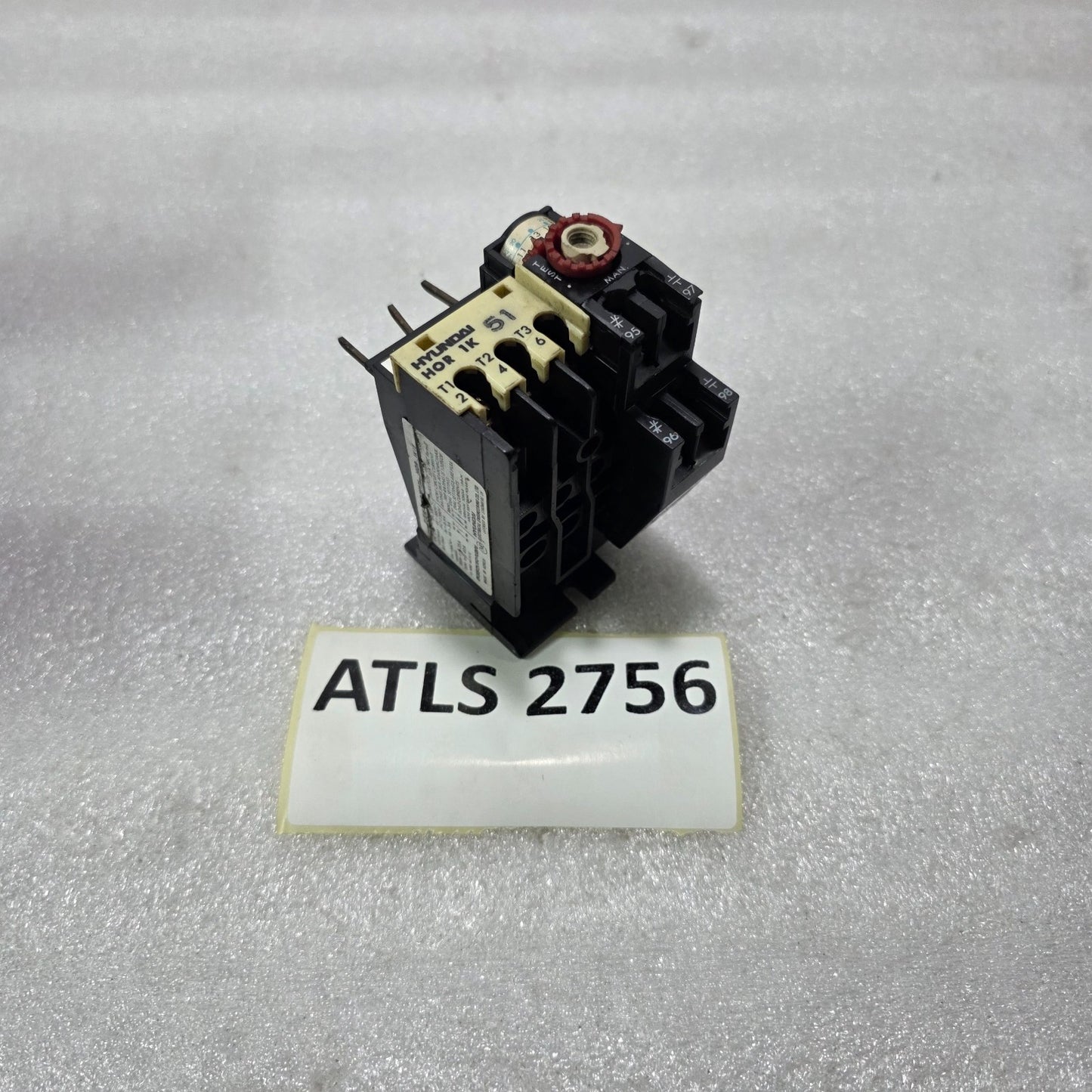 HYUNDAI HOR 1K 15 / HOR 1K15 THERMAL OVERLOAD RELAY 11A – 15A 1NO+1NC Up to 660V