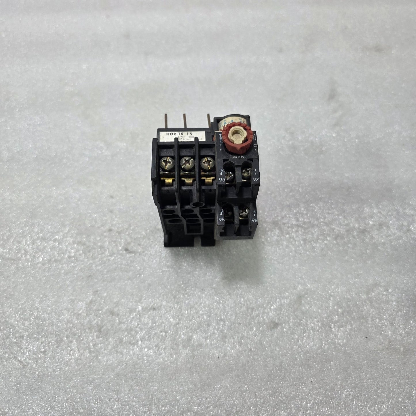 HYUNDAI HOR 1K 15 / HOR 1K15 THERMAL OVERLOAD RELAY 11A – 15A 1NO+1NC