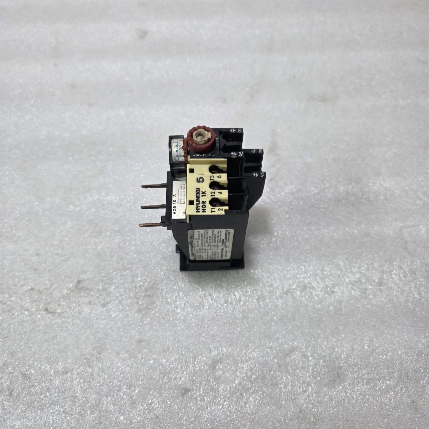HYUNDAI HOR 1K 3 / HOR 1K3 THERMAL OVERLOAD RELAY 0.5A – 3A 1NO+1NC Up