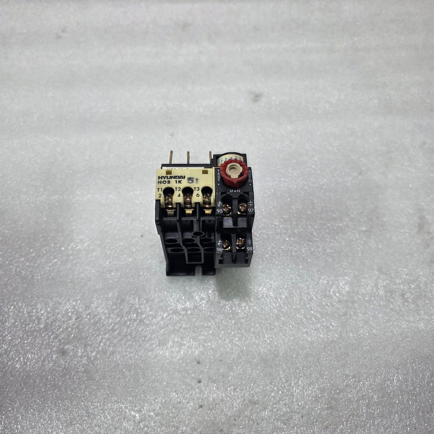 HYUNDAI HOR 1K 3 / HOR 1K3 THERMAL OVERLOAD RELAY 0.5A – 3A 1NO+1NC Up to 660V