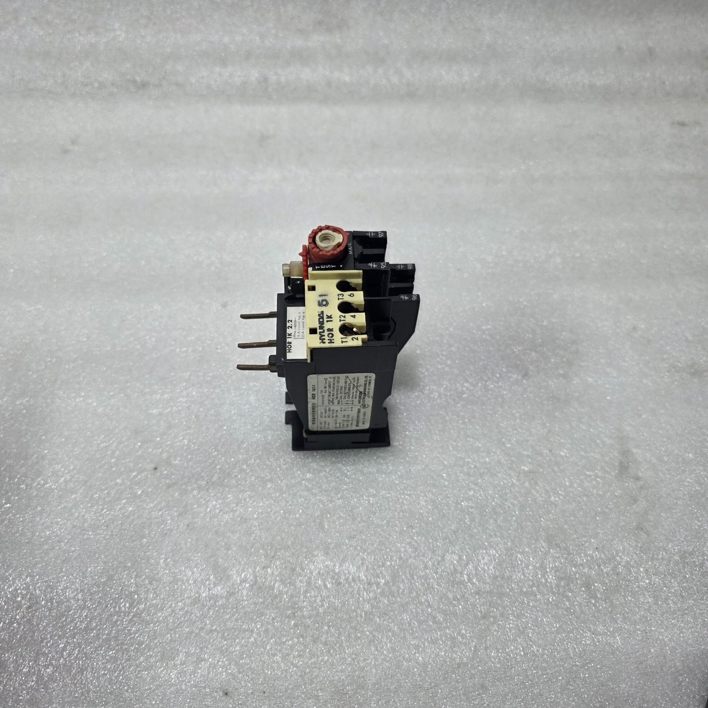 HYUNDAI HOR 1K 2.2 / HOR 1K2.2 THERMAL OVERLOAD RELAY 1.5A – 2.2A 1NO+1NC