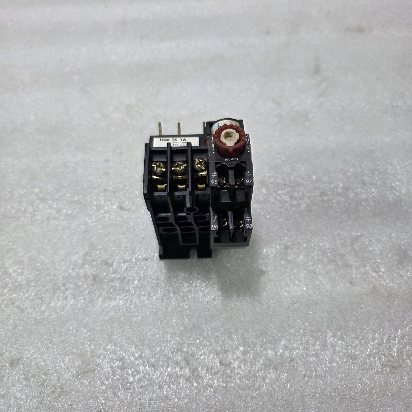 HYUNDAI HOR 1K 18 / HOR 1K18 THERMAL OVERLOAD RELAY 9A – 18A 1NO+1NC Up to 660V