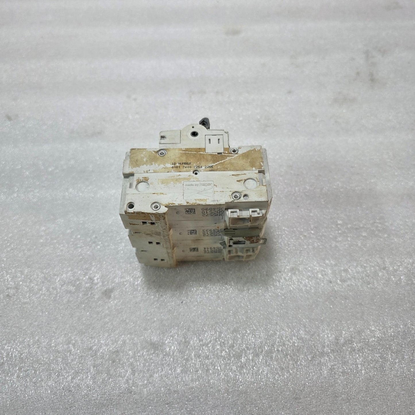 Hager HLF380S 80A 3-Pole Type C MCB Industrial Circuit Breaker
