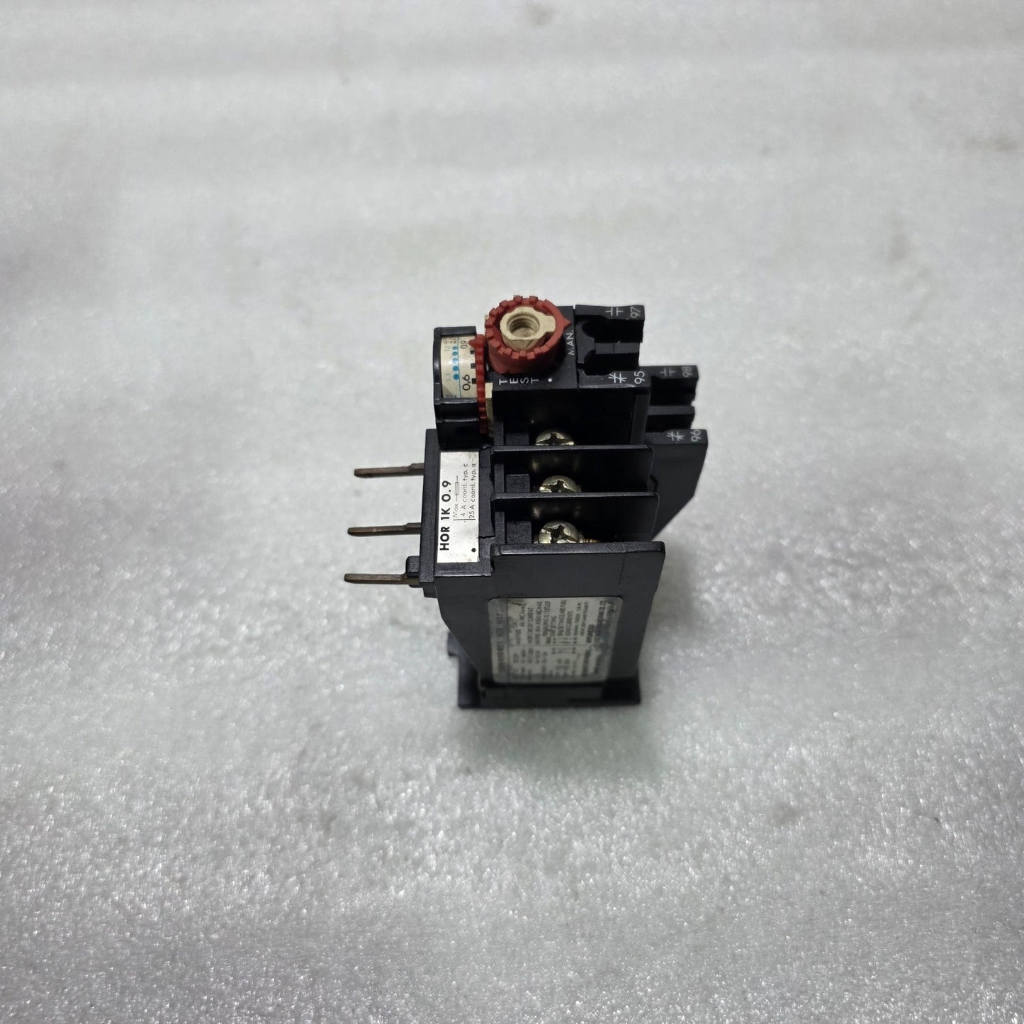 HYUNDAI HOR 1K 0.9 / HOR 1K0.9 THERMAL OVERLOAD RELAY 0.6A – 0.9A 1NO+1NC Up to