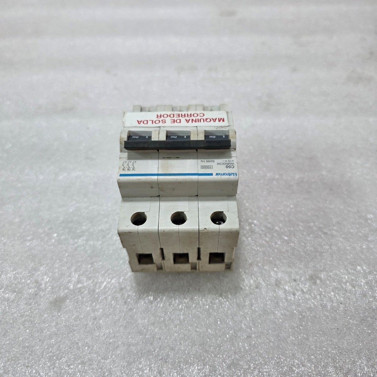 ELETROMAR WMN35062 60A 3-POLE TYPE C MCB 415V 10kA INDUSTRIAL CIRCUIT BREAKER