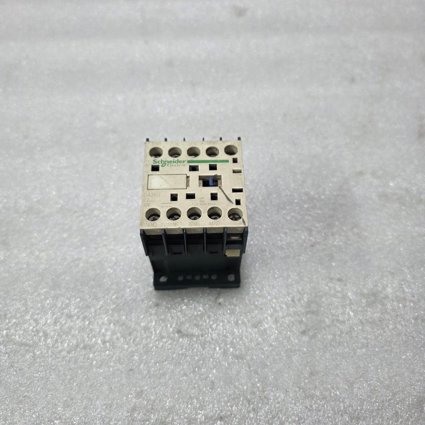 S ELECTRIC CA3KN22JD CONTROL RELAY 4-POLE 2NO+2NC 12VDC