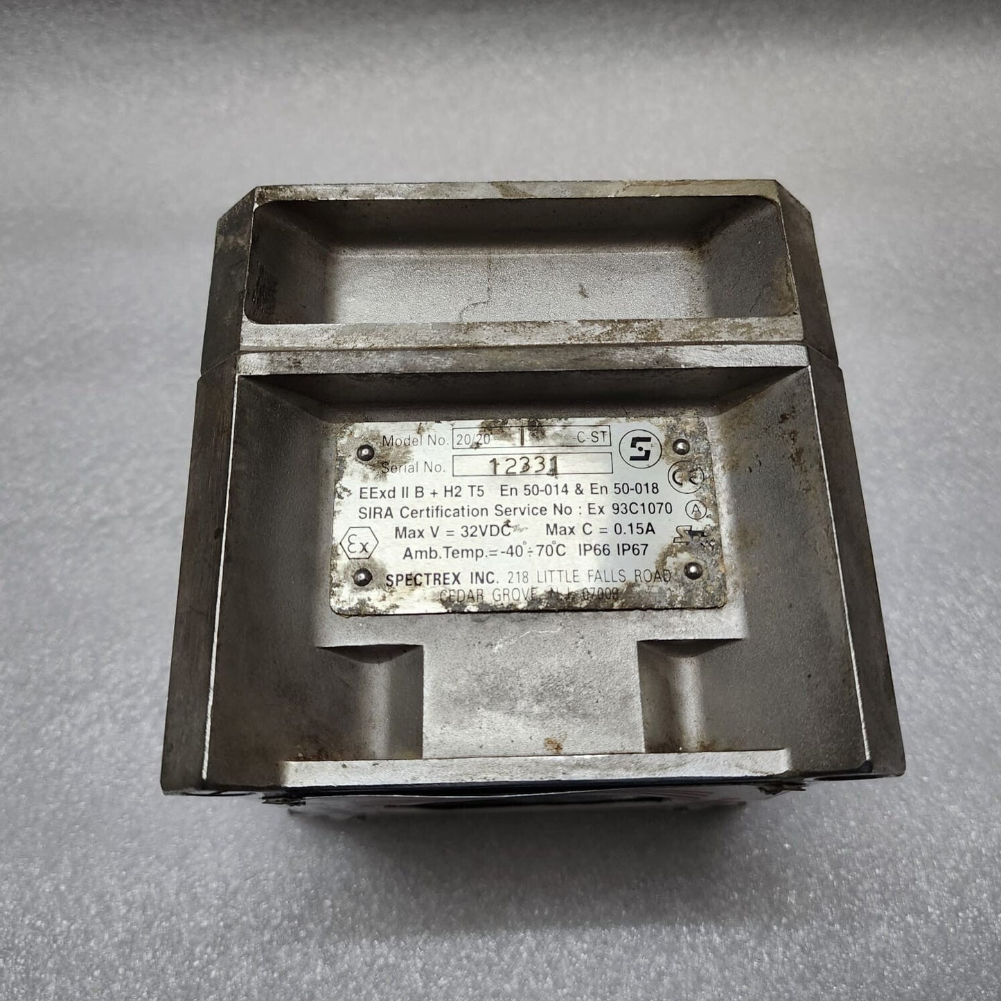 SHARP EYE IR3 FLAME DETECTOR 20/20-C ST 32VDC 20/20 I-C-ST