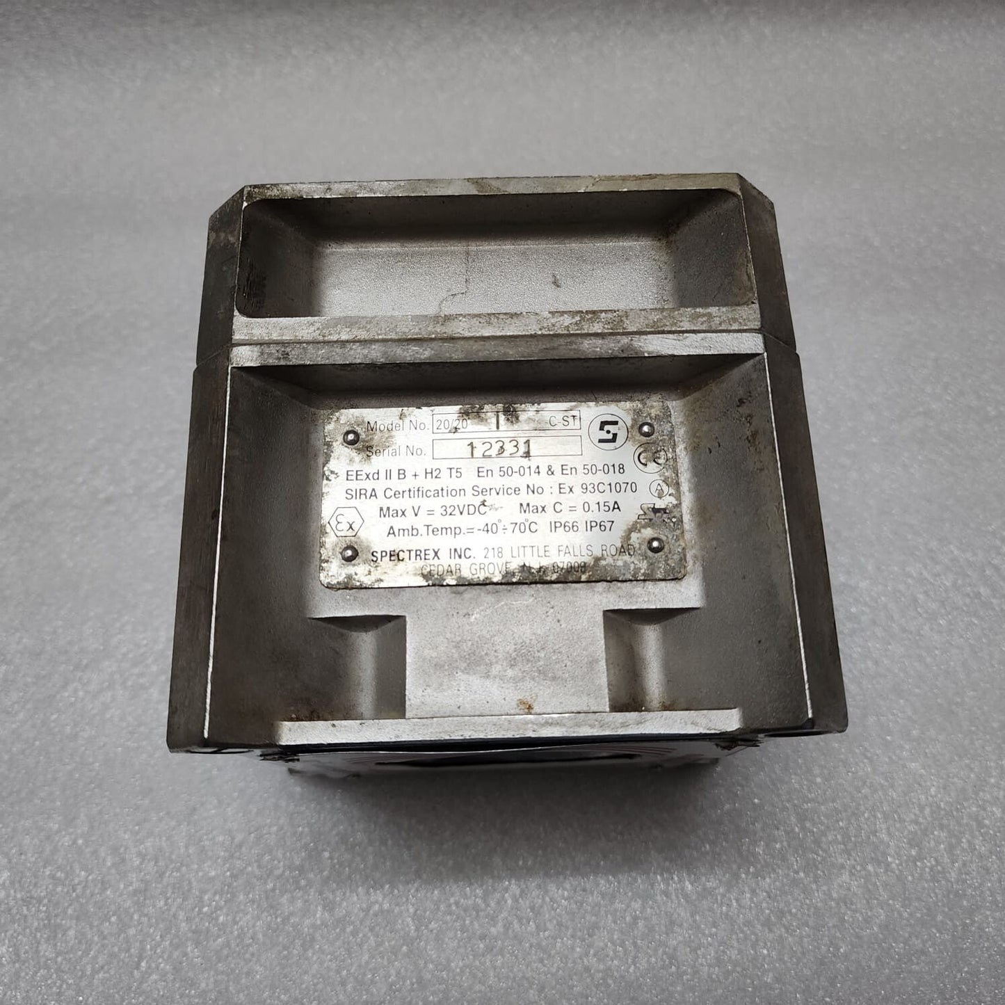 SHARP EYE IR3 FLAME DETECTOR 20/20-C ST 32VDC 20/20 I-C-ST