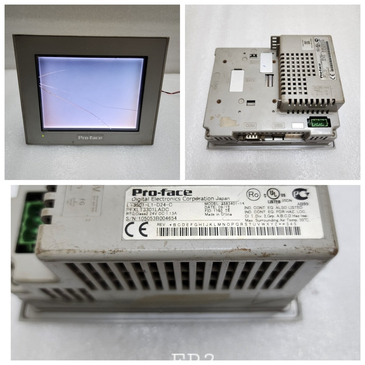 LOTS OF PROFACE ANF FUJI HMI OPERATOR PANEL NOT WORKING DAMAGED