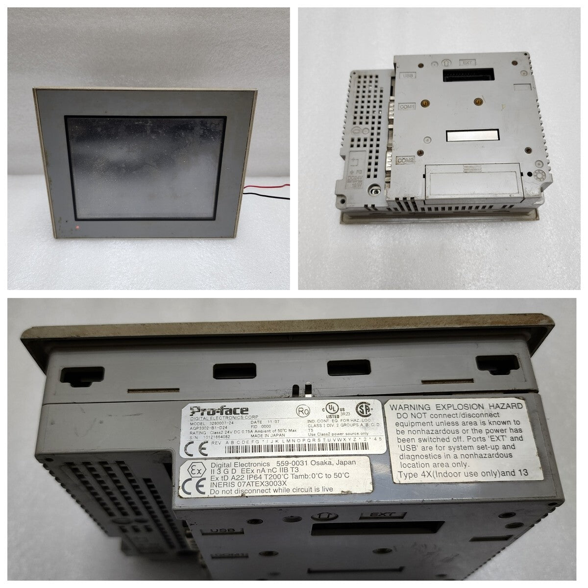 LOTS OF PROFACE ANF FUJI HMI OPERATOR PANEL NOT WORKING DAMAGED